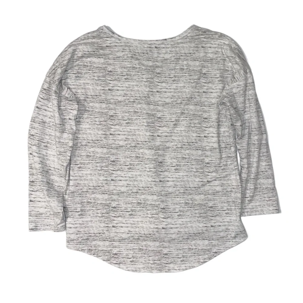 OLD NAVY Girl's Heathered Grey Long Sleeve Top X-Large 14/16